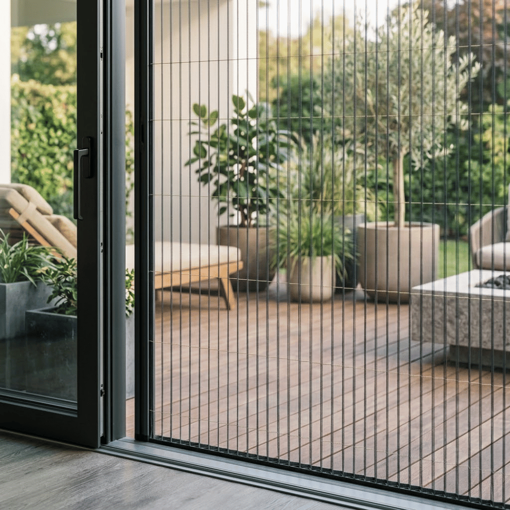 IDECO komarnik detalj praga